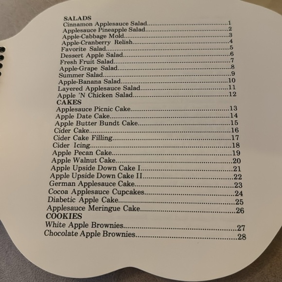 The big fat red juicy apple cookbook EUC Spiral Bound - Picture 4 of 8